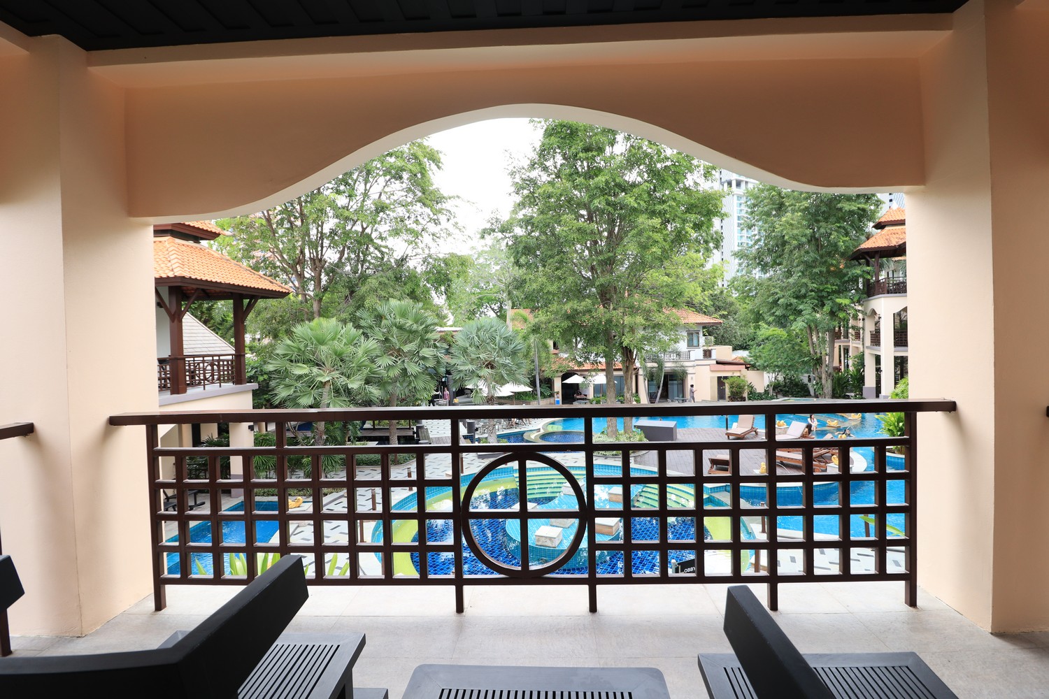 Pavilion Pool View